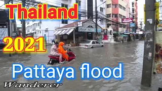 Thailand Pattaya flood