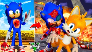 Mejorando a ZOMBIE SONIC LA PELICULA en GTA 5 !! (Sonic Movie mod)