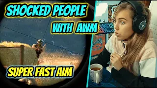 Shocked people with AWM - fast aim !