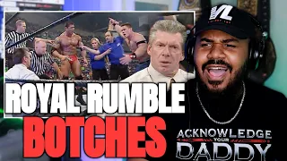 10 Biggest WWE Royal Rumble Botches That Left Vince Angry REACTION