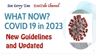 2023 Updated Guidelines on COVID 19 Isolation and Testing