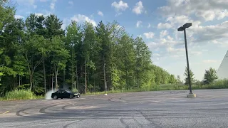 E46 Turbo drift shredding