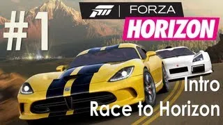 Forza Horizon - Walkthrough Part 1 - Race to Horizon - Intro