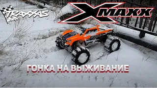 ТЕСТ TRAXXAS X-MAXX, Башинг, максималка 8S. monster truck