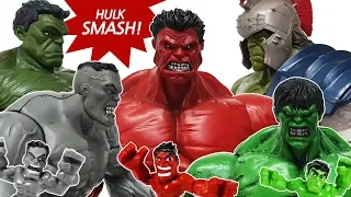 Hulk Smash Toys Collcections Episode 2. Go~! Avengers, Captain America, Spider Man, Iron Man