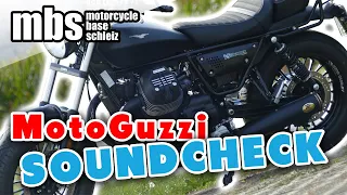 MOTO GUZZI V9 BOBBER SOUNDCHECK! Zard Exhaust System (Slim)