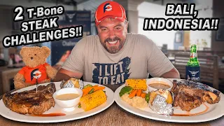 Thousands Have Failed Moo Moo’s T-Bone Steak Challenge in Bali, Indonesia, and I Tried Eating Two!!