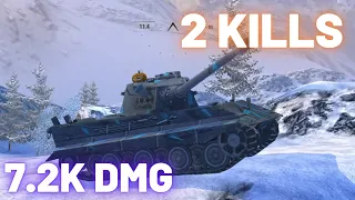 E75 / 7.2K DMG / 2 KILLS / WOT Blitz Replay