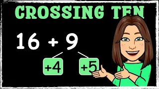 Crossing 10 | Addition | Maths with Mrs. B
