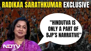 Actor Radikaa Sarathkumar After Joining BJP: "It's A Pro-People Party"