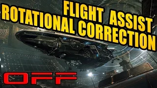 Anaconda Landing Flight Assist and Rotational Correction Off