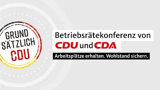 Betriebsrätekonferenz von CDU und CDA