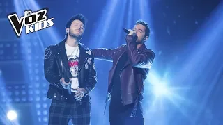 David Bisbal y Sebastián Yatra cantan A Partir de Hoy | La Voz Kids Colombia 2018