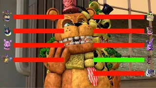[SFM FNaF] Withered Melodies vs Twisted WITH Healthbars