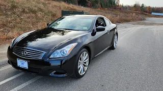 2009 INFINITI G37S 6-Speed Manual POV Test Drive/Review