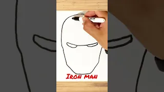 How to draw Iron Man