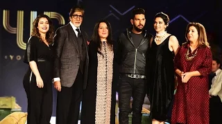 Deepika, Kajol, Amitabh Bachchan's RAMP WALK At Yuvraj Singh's YOUWECAN Fashion Launch