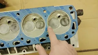 Ford 300 hybrid LS cylinder head