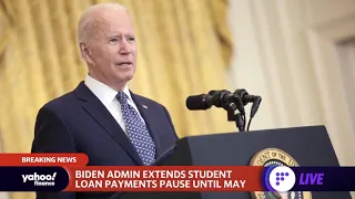 Biden administration extends student loan payment pause until May 1