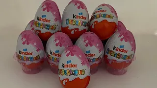Surprise 12 chocolate eggs /opening / No SpeaKing / Disney Kinderüberraschungsei #clairesunboxing