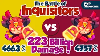 223 Billion Damage in the battle of Inquisitors! This is Madness | Rush Royale