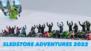 SLEDSTORE ADVENTURES 2022 edit | Borgafjäll | Hopp, lek och fastkörningar |