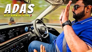 Hyundai Creta 2024 ADAS testing || How to use ADAS || ADAS Tutorial