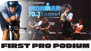 My First Pro Ironman Podium - 70.3 Cozumel Race Recap
