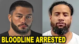 The Bloodline Arrested by Police as Roman Reigns is Upset About The Bloodline in Jail - WWE News