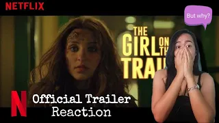 The Girl On The Train |Official Trailer Reaction| Angelica Reaction