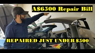 Mercedes Benz SLK55 R171 VARIO ROOF REPAIR PART 1