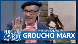 GROUCHO MARX's Napoleon Car Experience | The Dick Cavett Show