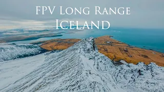 FPV Long Range | Iceland | Almost Lost the drone