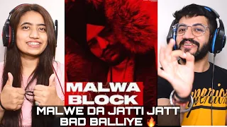 Malwa Block (Official Video) Reaction | Sidhu Moose Wala | Wazir Patar | The Tenth Staar