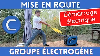 MISE en ROUTE + DÉMARRAGE HG4500i + HG4000 i AR1 ( Groupe à démarrage électrique )- Capitools