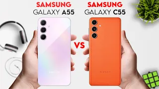 Samsung Galaxy A55 vs Samsung Galaxy C55 | 9 Pro Tech | #samsung #samsunggalaxya55 #samsunggalaxyc55