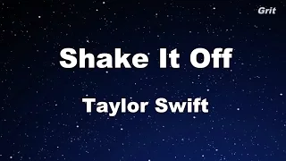 Shake It Off - Taylor Swift  Karaoke【With Guide Melody】