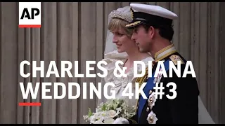 Charles & Diana Wedding in 4K | Part 3 | after the ceremony | 1981