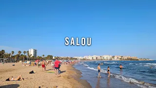 4K Salou 🇪🇸 Spain - Evening Walk Summer 2023  | Catalonia 2023