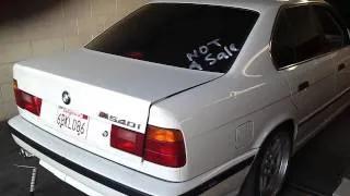 Rare BMW 1995 E34 540i Msport smog.