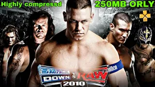 WWE SVR 2010 LITE Highly Compressd 250MB Download in Android Hindi