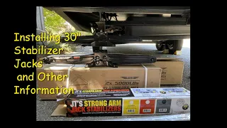 Why I Installed 30" Libra Stabilizer Jacks Instead of 24" Jacks - The Install & Other Information