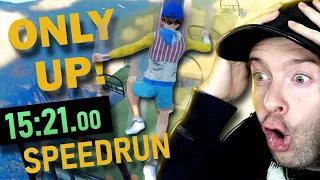 Only Up SPEEDRUN (World Record) | Domtendo Reaktion