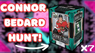 I DID IT! 2023-24 Upper Deck Series 2 Blaster Box Case Review!