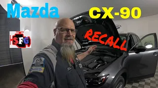 2024 Mazda CX 90 Recall