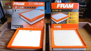 Subaru Forester | Fram Air Filter Extra Guard vs. Ultra Air | CA 12295