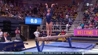 Katelyn Ohashi (UCLA) 2018 Beam vs Cal 9.95