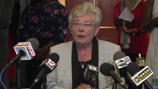 Alabama Governor Kay Ivey holds first press conference