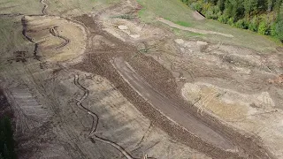 23-08-31 No Fence Wetlands Drone Flight Overview North from Flight Deck.