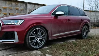 Новое знакомство. Взял Audi SQ7 - очень крутой автомобиль.